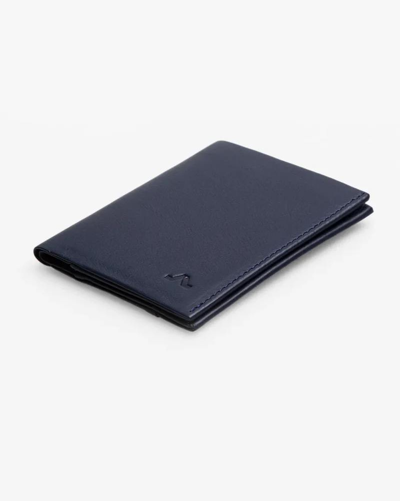 Cartera de Piel Avenue Blue Navy