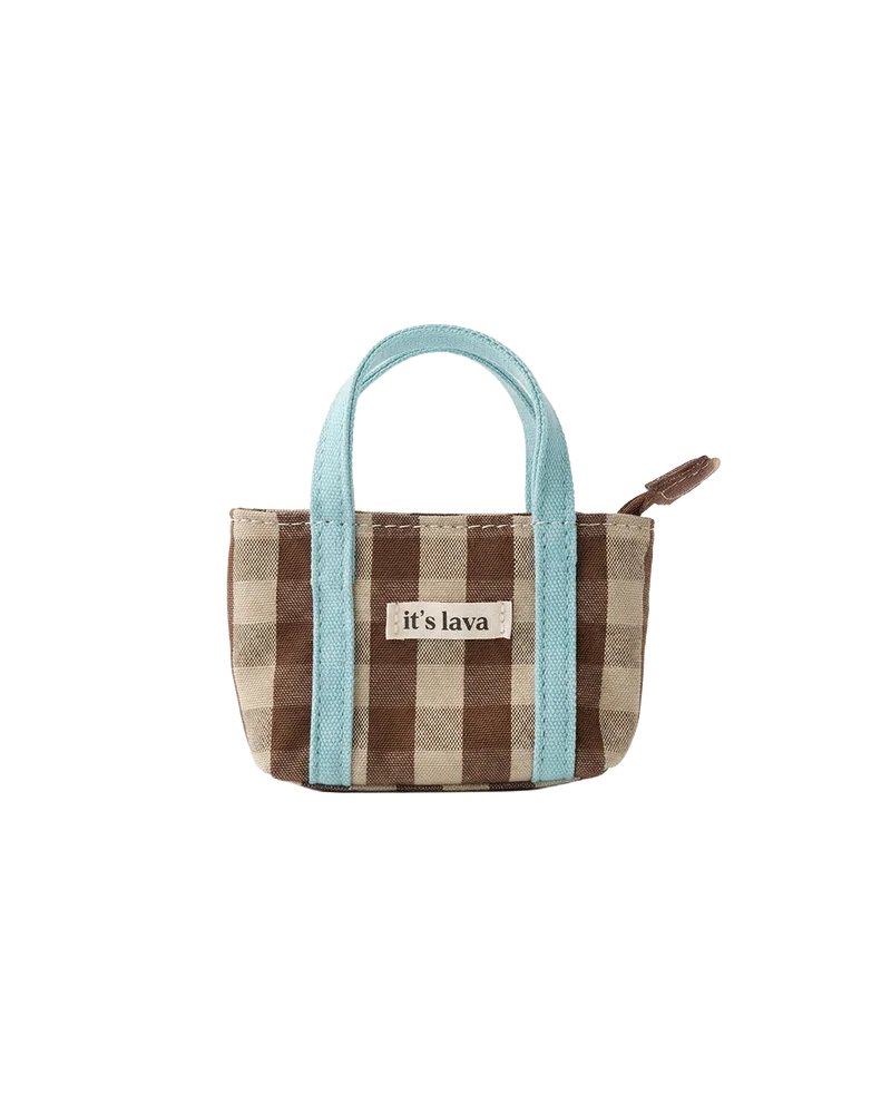 CHARM MONEDERO BERU VICHY BROWN