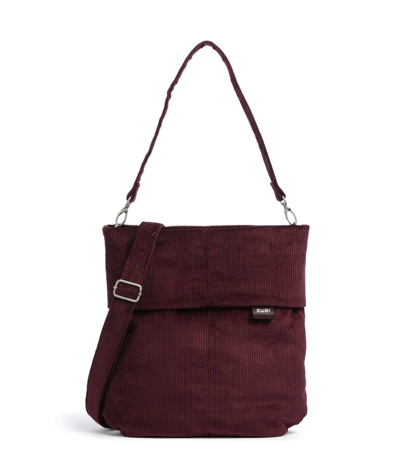Zwei Mademoiselle.M M12 Bolso de hobo cord/bordeaux