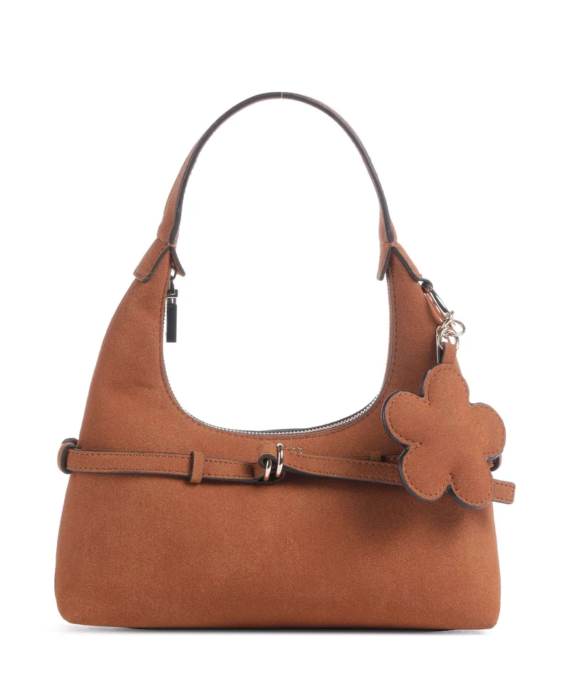 Guess Taylor Mini Bolso de hombro cognac