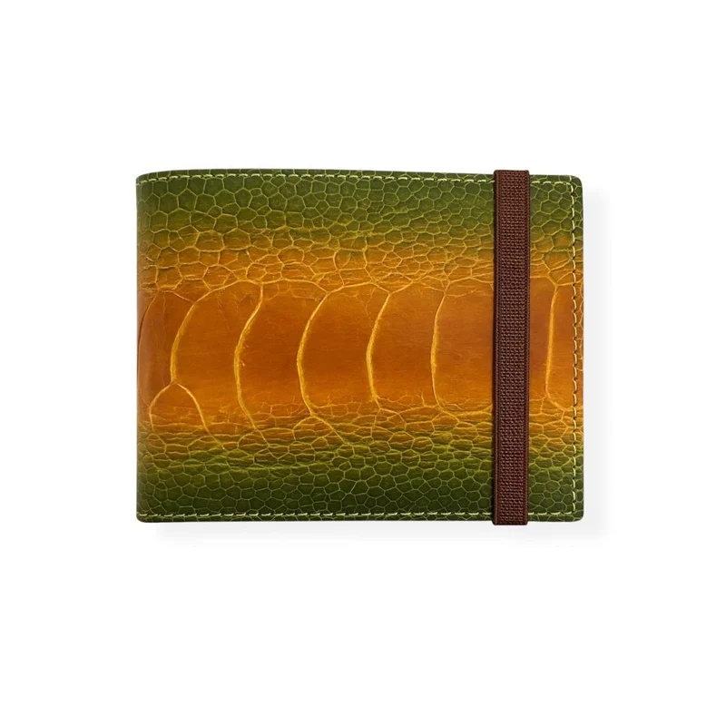 Cartera hombre slim Pata Avestruz 840-5 tonos