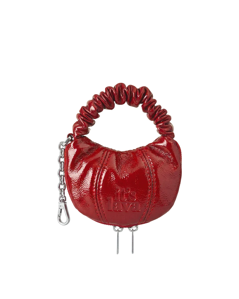 CHARM MONEDERO MUSA RED