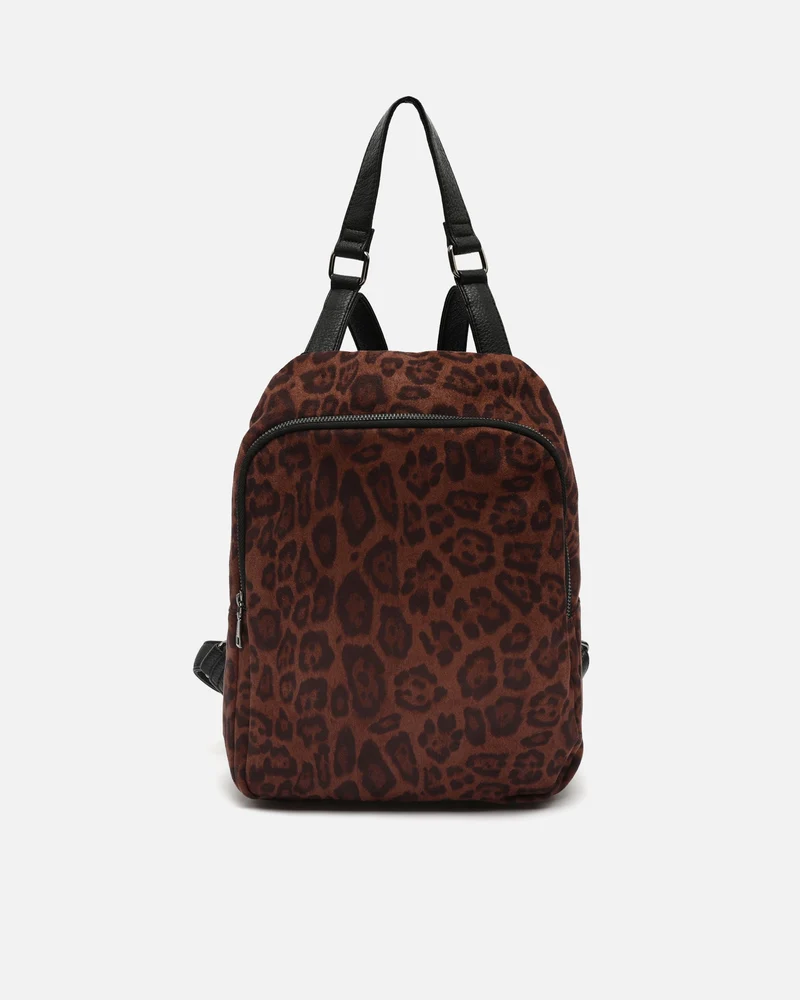 Belbu mochila antirrobo efecto ante animal print