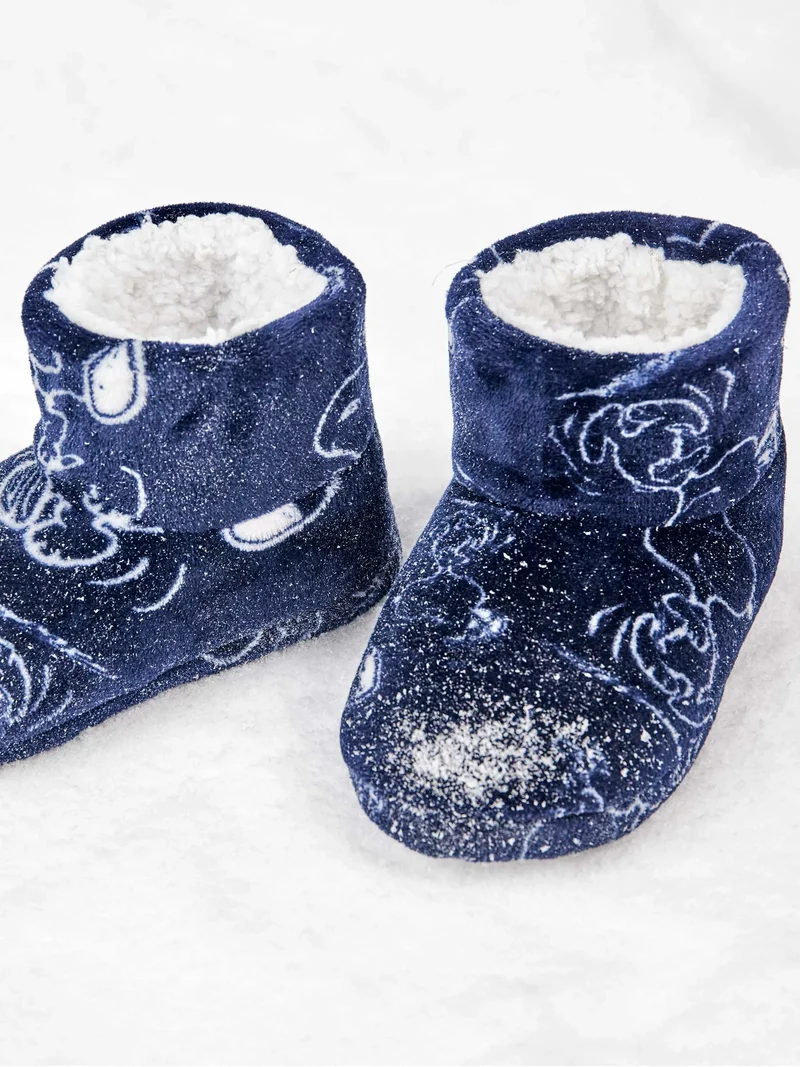 Zapatillas de casa tipo bota Snoopy