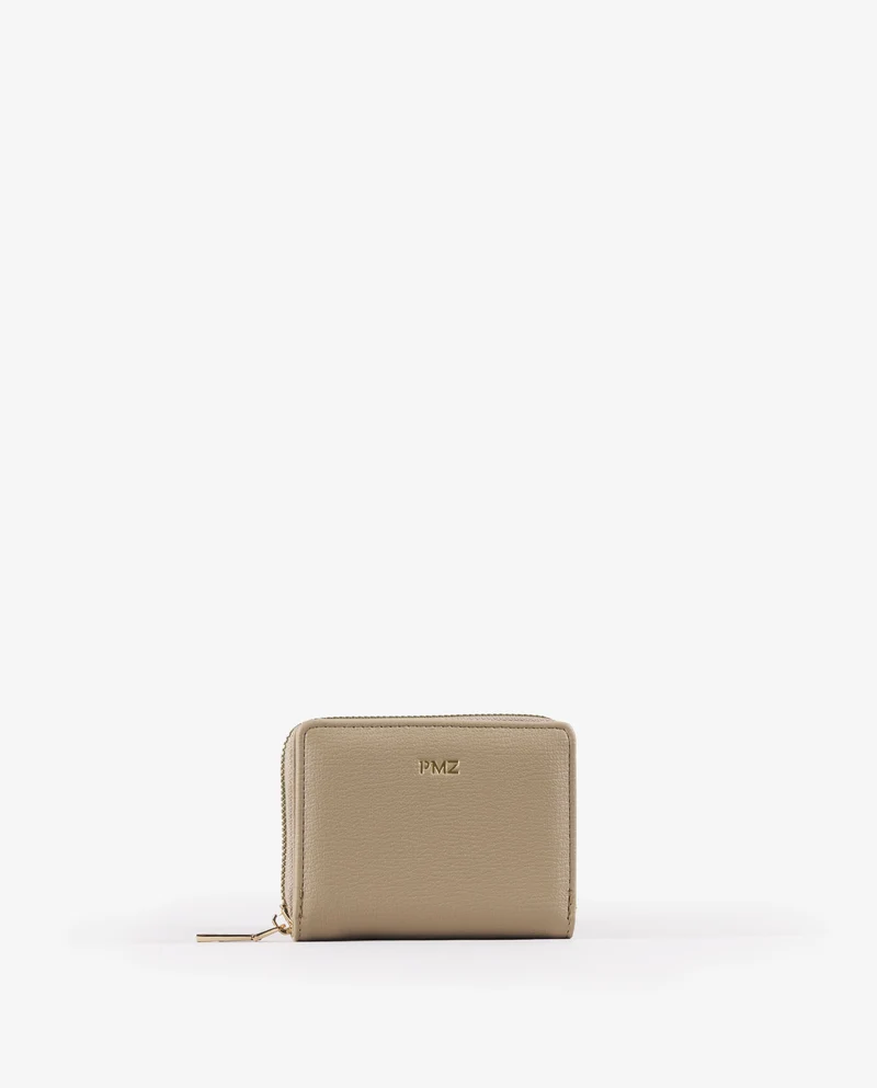 BILLETERA BASIC MINI BEIGE