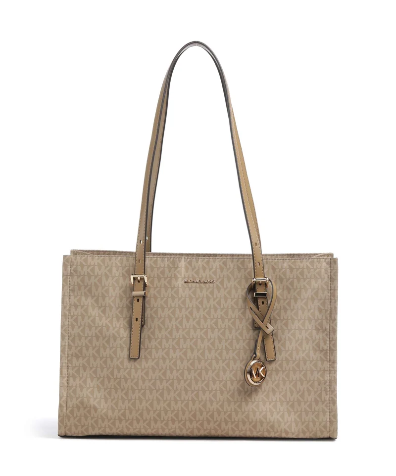 Michael Kors Zadie Medium Bolsa shopping burnt khaki