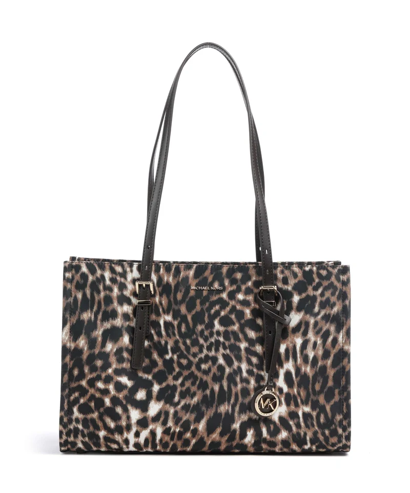 Michael Kors Zadie Medium Bolsa shopping burnt khaki