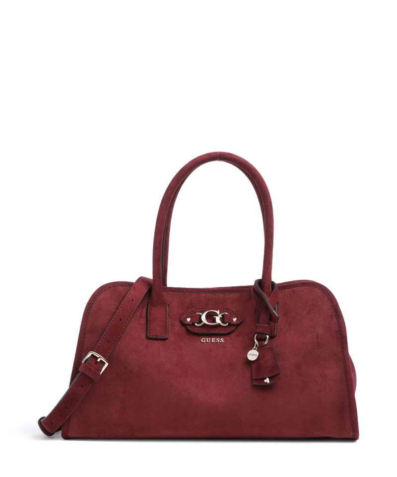 Guess Samantha Girlfriend Bolsa shopping merlot