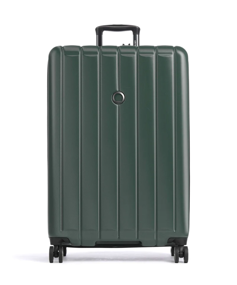 Delsey Paris Longitude Maleta con 4 ruedas green