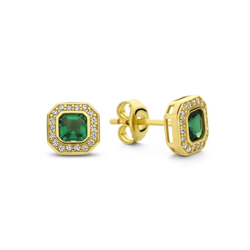Beloro Jewels Monte Napoleone Sofia 9 Karaat Oorknoppen BO360047