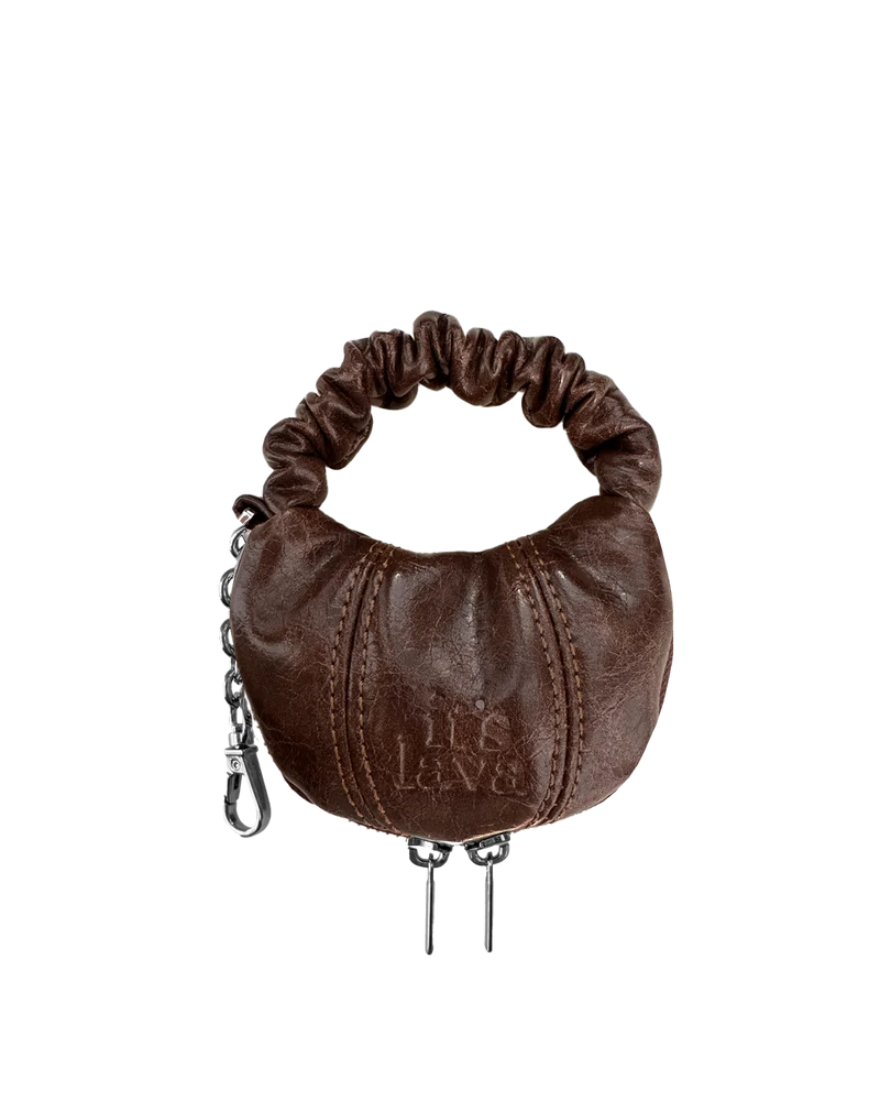 CHARM MONEDERO MUSA BROWN