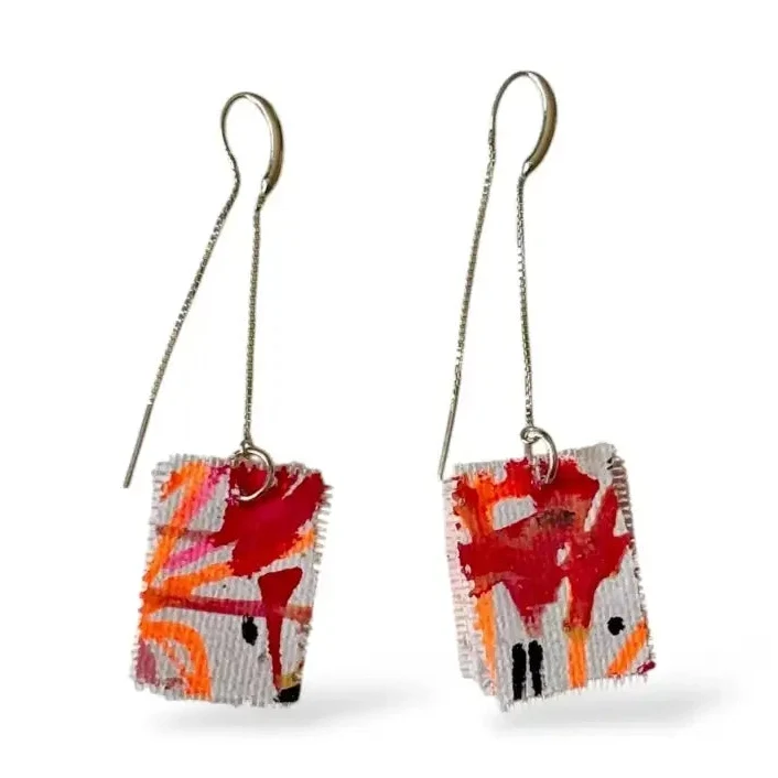 Pendientes largos Abstract Másqmay-New!
