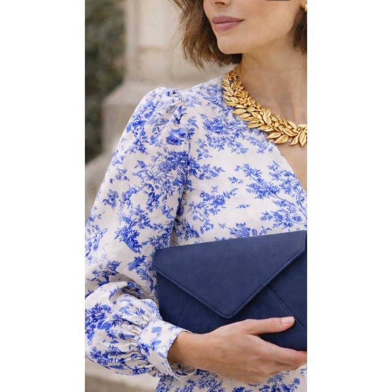 Bolso piel LETTER Bag