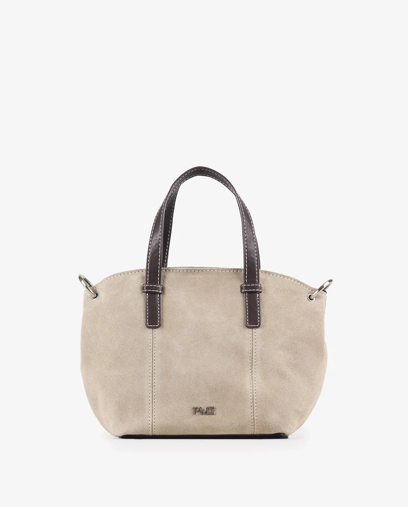 TOTE PIEL BEIGE