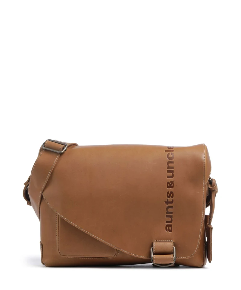 Aunts & Uncles Heritage Judd Bolso de mensajero tan
