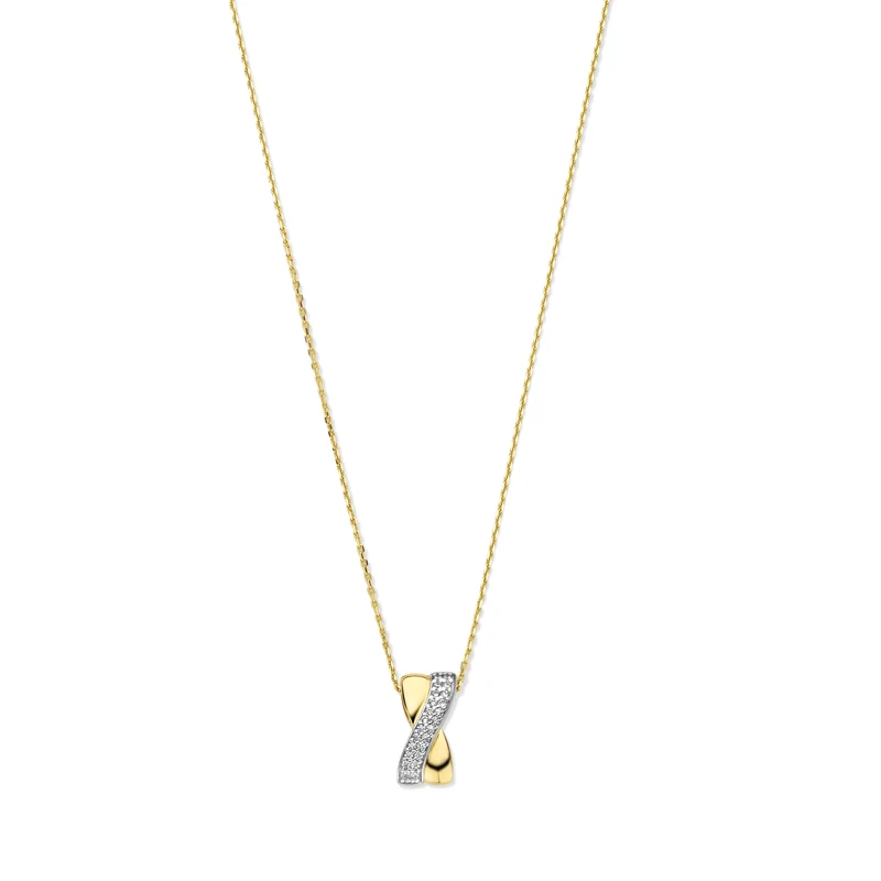 Beloro Jewels Monte Napoleone Stella 9 Karaat Ketting BO340030