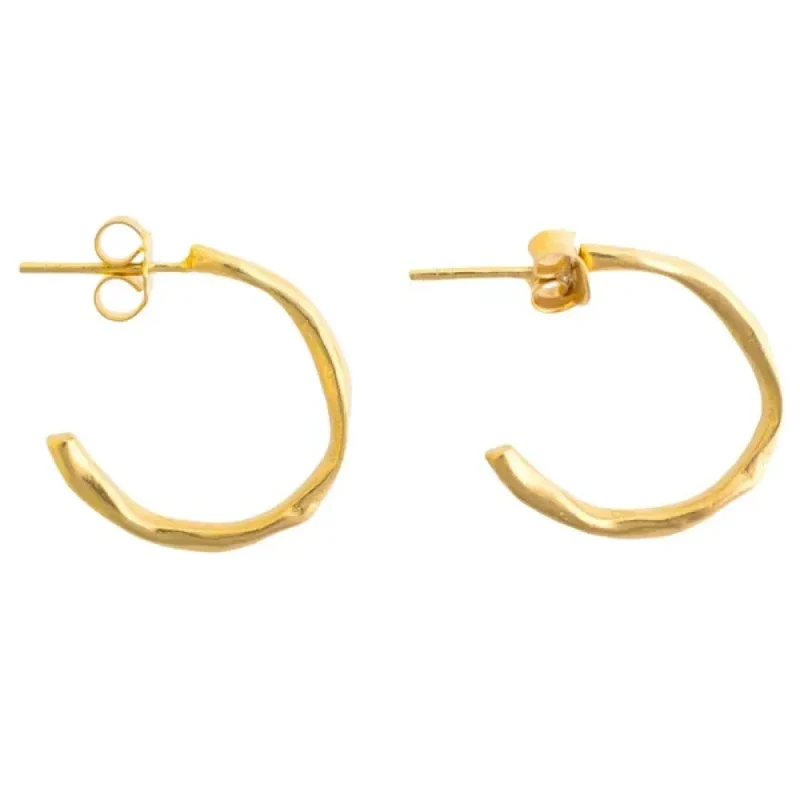 Pendientes aros Maggie pequeños, karen hallam