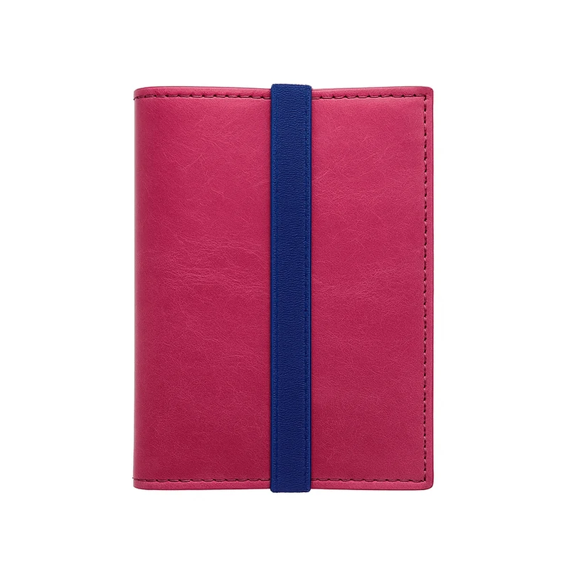 Cartera pequeña fucsia desplegable icon. 3 tonos