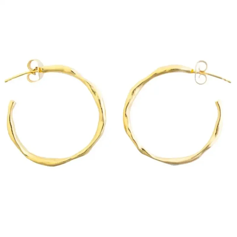 Pendientes de aro Maggy grande Karen Hallam.