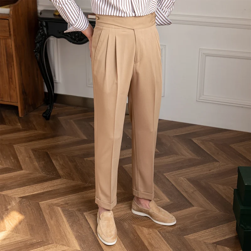 Pantalon slim costume homme