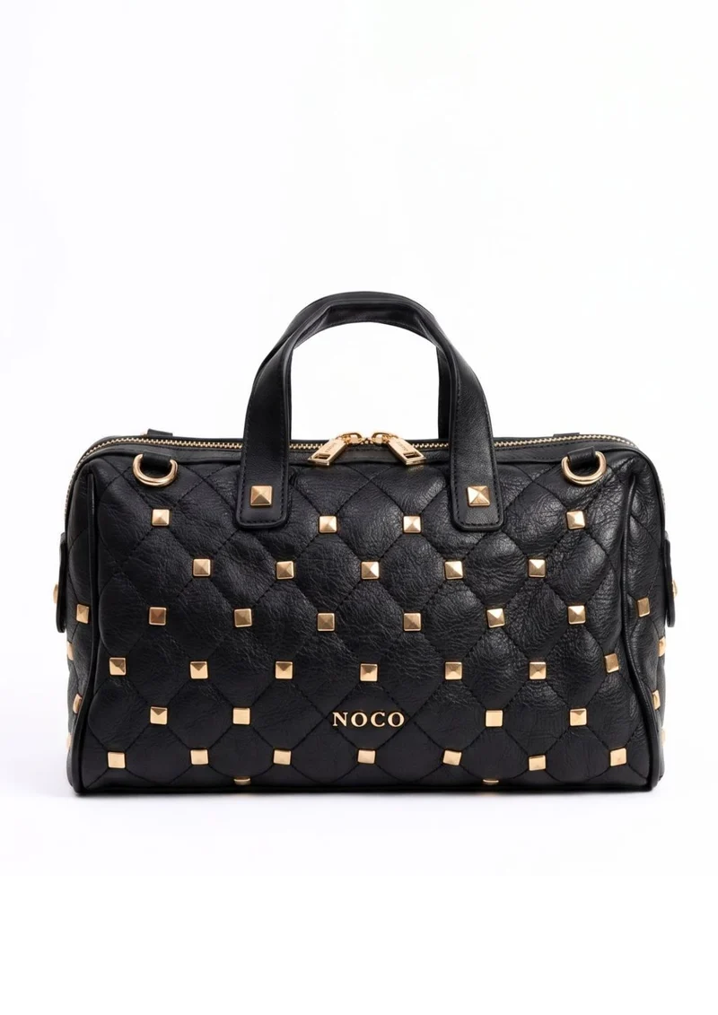 Bolso Bowling Soft Tachuelas Noco
