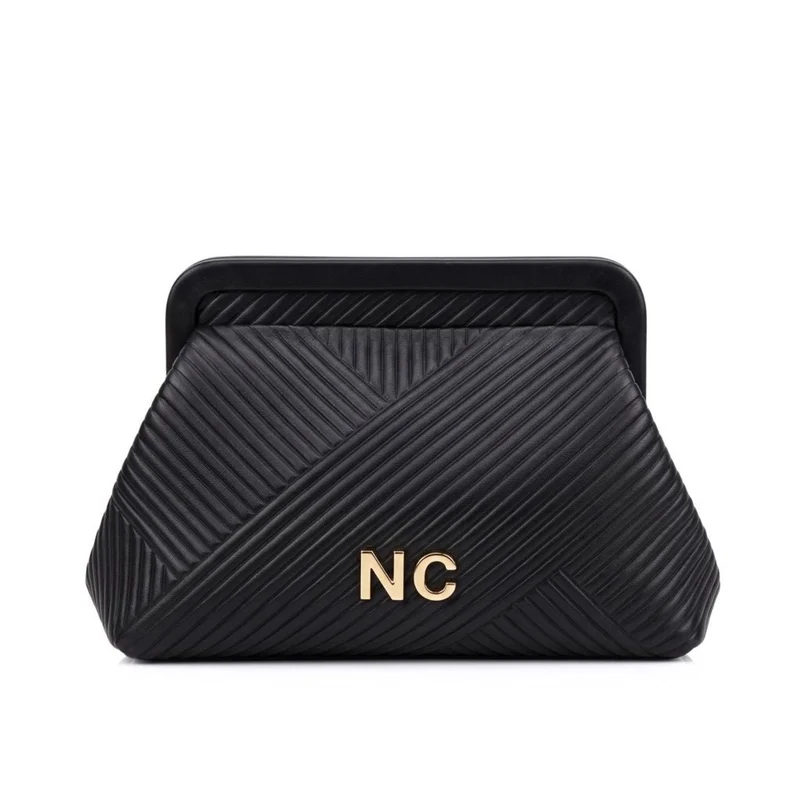 Bolso de mano – Clutch Boquilla plisado Noco