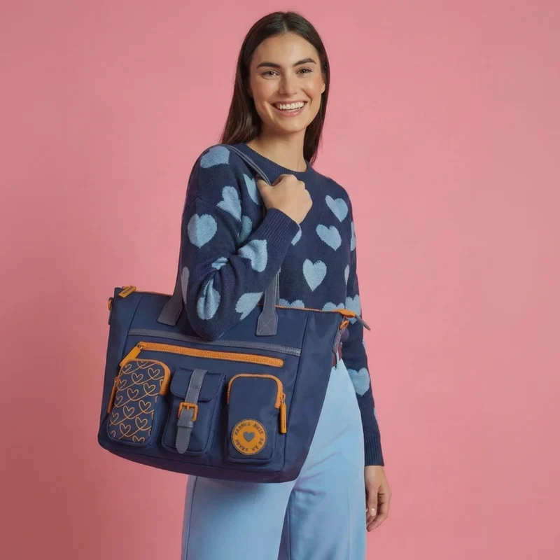 Bolso Shopper bolsillos AGATHA RUIZ DE LA PRADA
