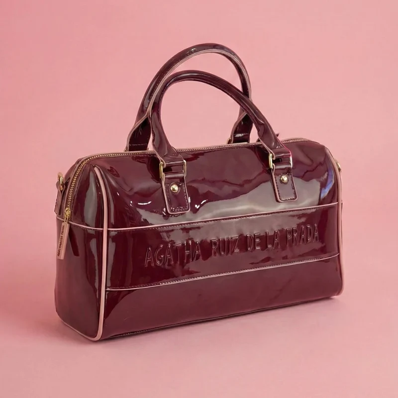 Bolso Bowling de charol AGATHA RUIZ DE LA PRADA