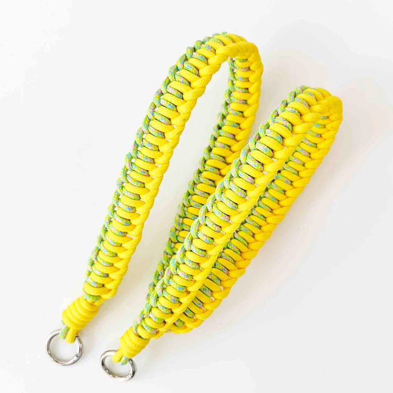 Asa larga trenza amarilla