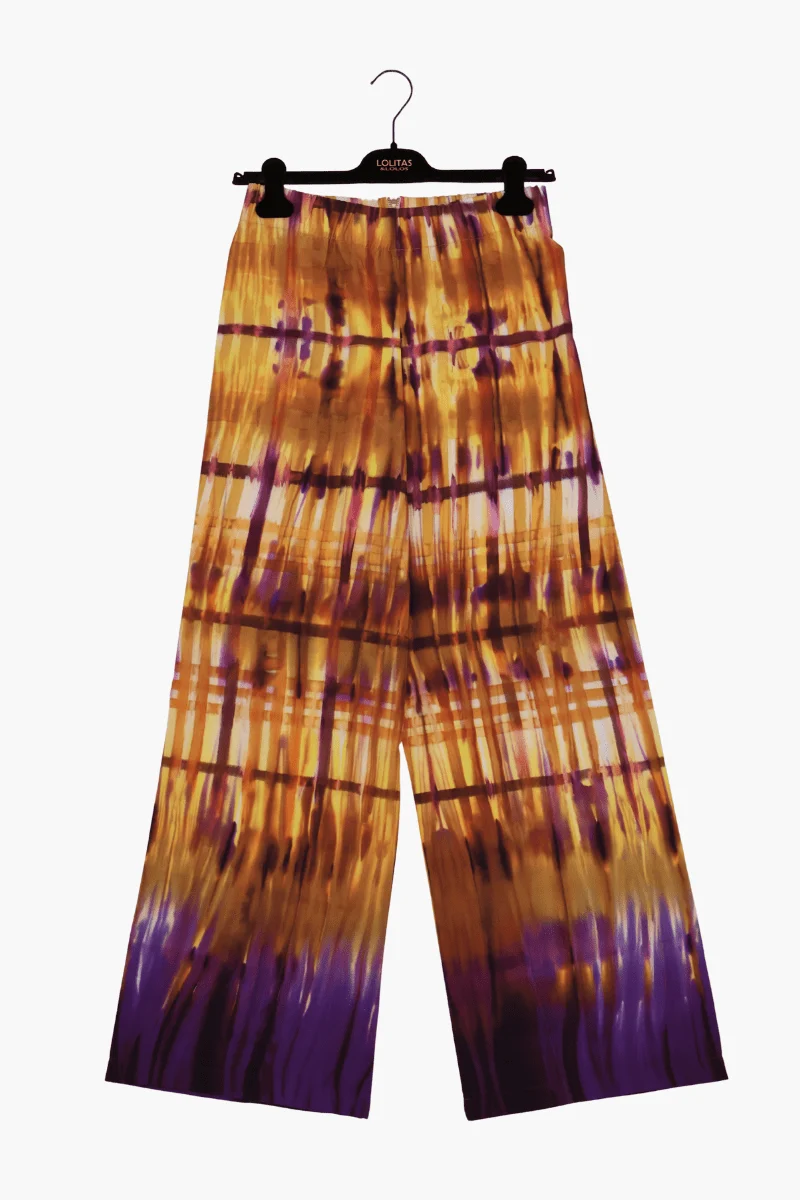 Pantalon Preloved estampado PAINTED recto Lolitas&L