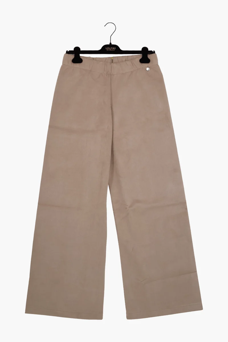Pantalon beige Preloved pelo acampanado Lolitas&L