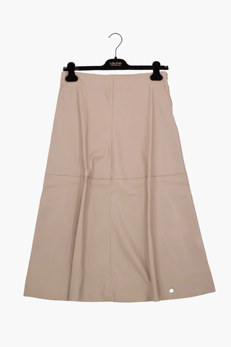 Falda beige Preloved polipiel Lolitas&L