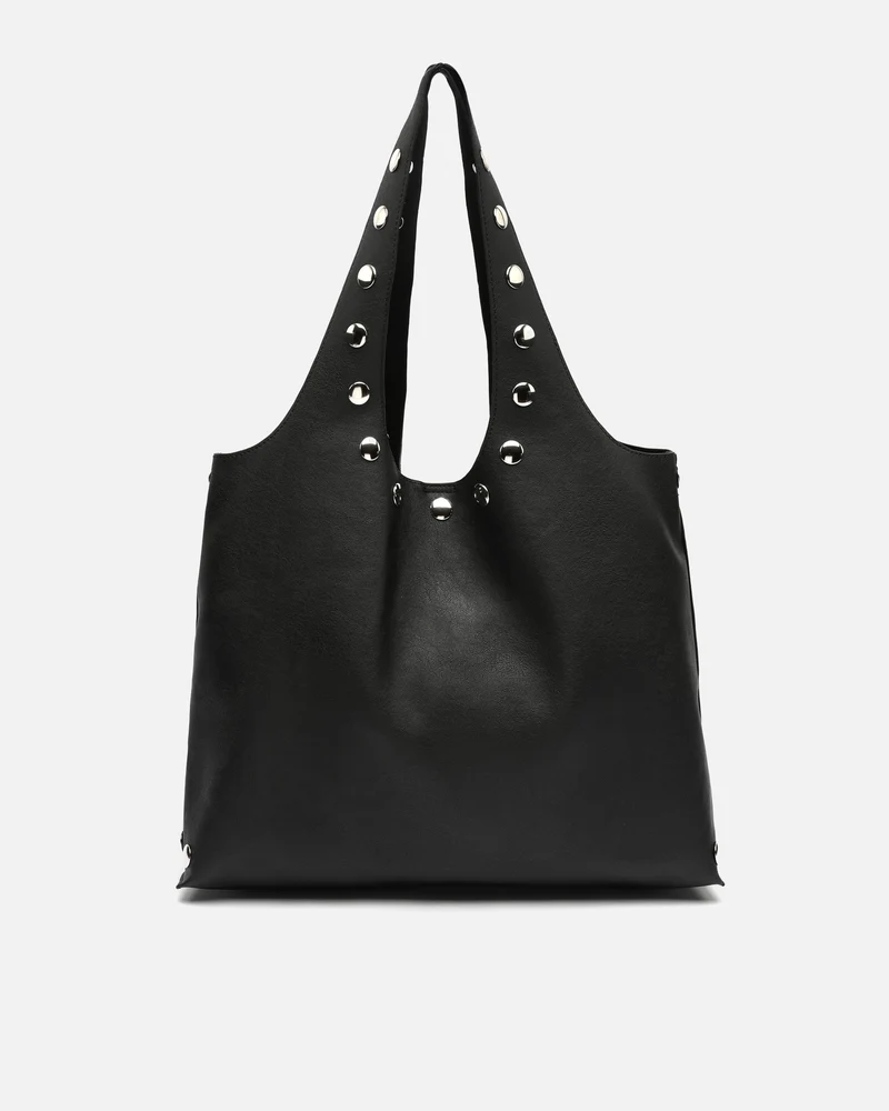 Nemi-1 bolso de hombro con neceser extraíble y detalles metálicos