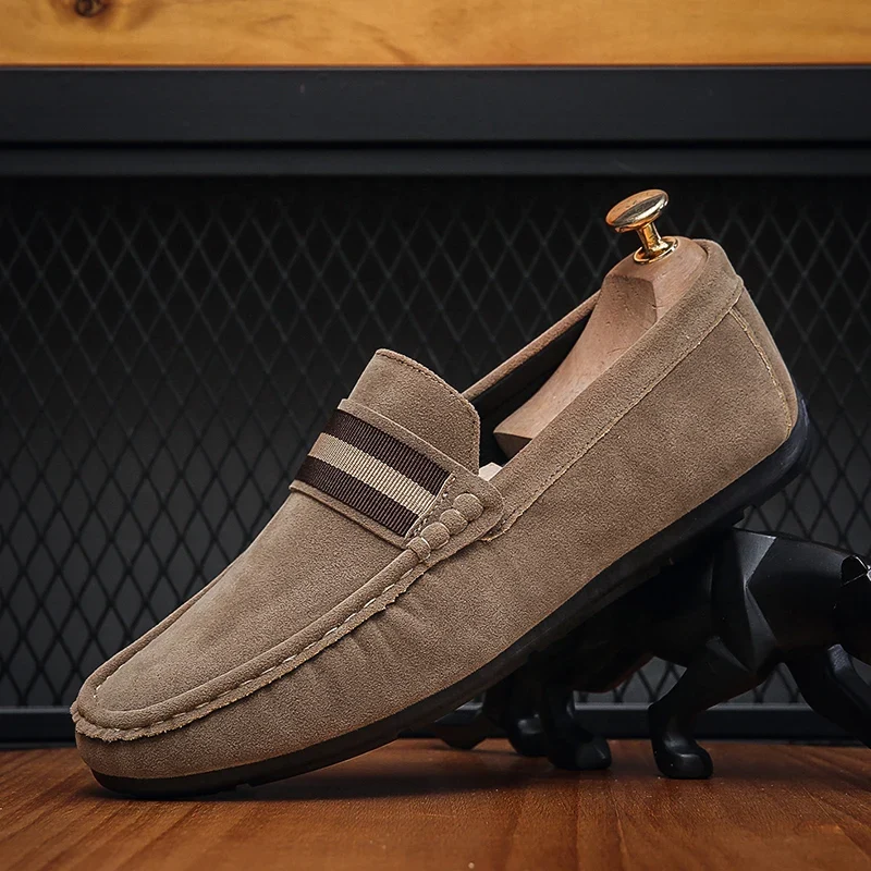 Chaussure Bateau en Daim
