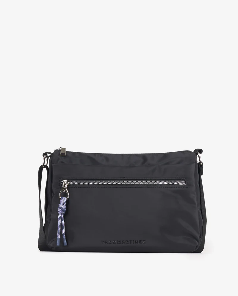 BANDOLERA CHARM NEGRO