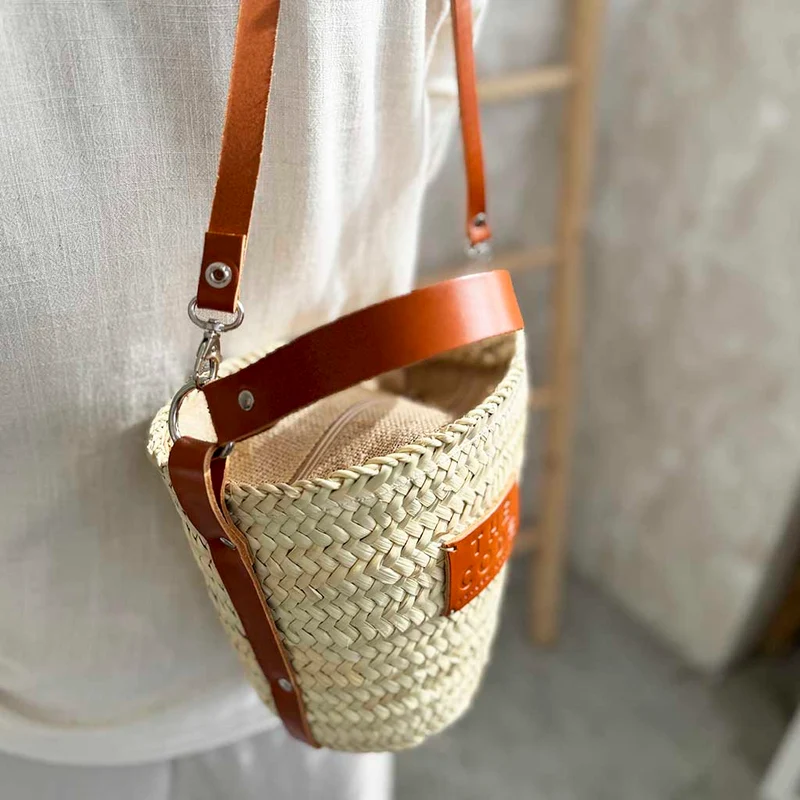 Capazo BUCKET cuero
