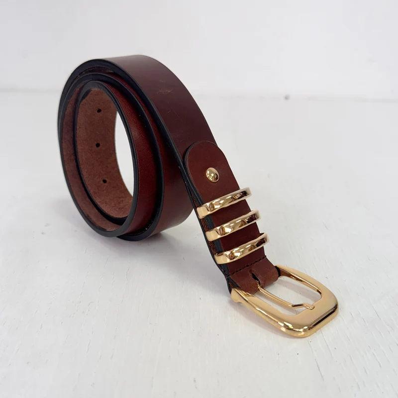 Cinturón triada marrón