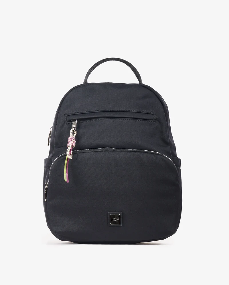 MOCHILA NYLON NEGRA
