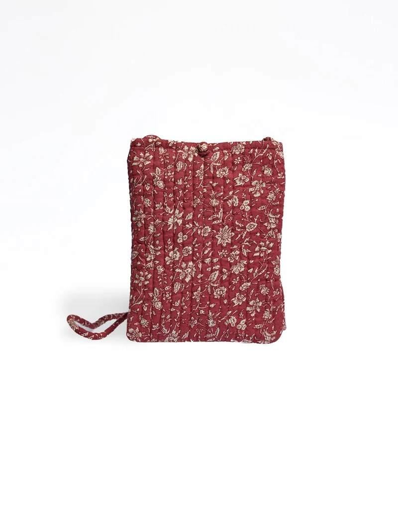 BANDOLERA TOILE BURGUNDY