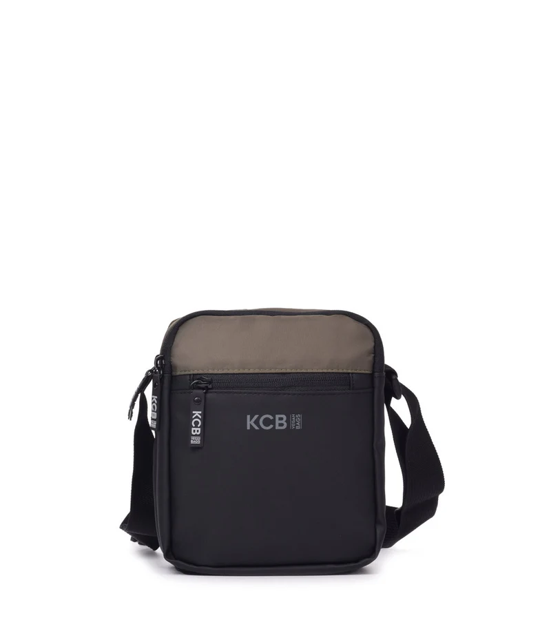 Bandolera pequeña de hombre KCB Doble