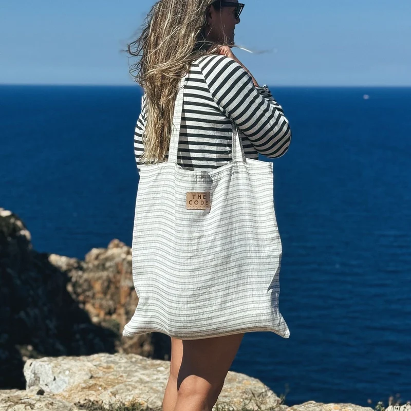 Tote Bag rayas horizontales