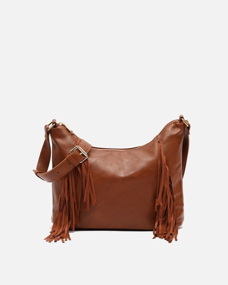 Evi bolso bandolera con flecos ED.