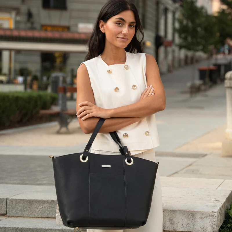 Shopper CARMEN negro