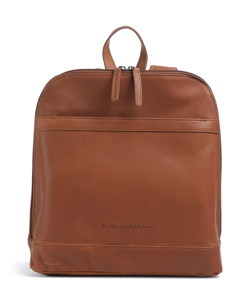 The Chesterfield Brand Wax Pull Up Cow Tigris Mochila cognac
