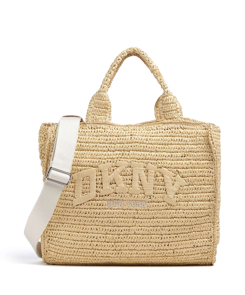 DKNY Hadlee Medium Bolso de mano natural/saddle