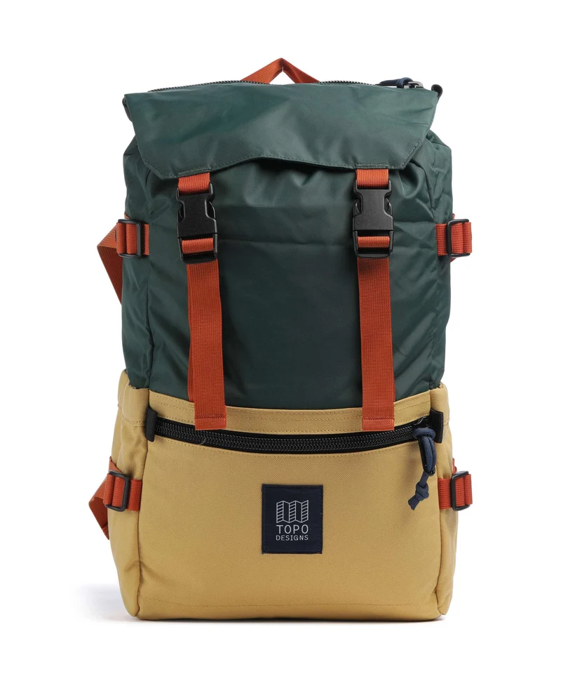Topo Designs Rover Classic Mochila forest/goldenrod