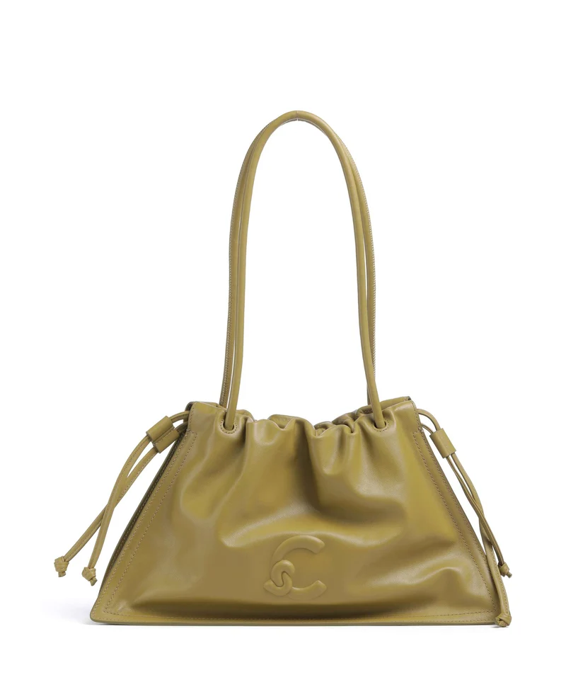 Coccinelle Dulse Bucket bolso de mano seagrass
