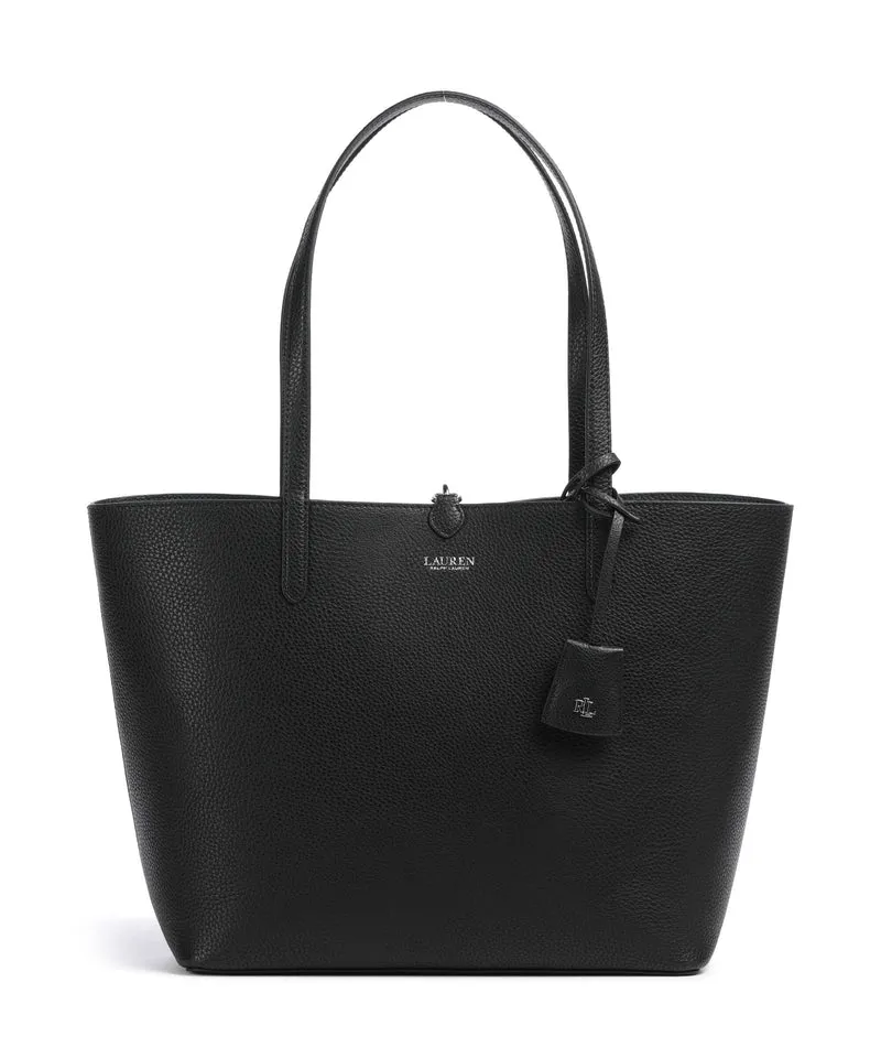 Lauren Ralph Lauren Medium Bolsa shopping black watch tartan