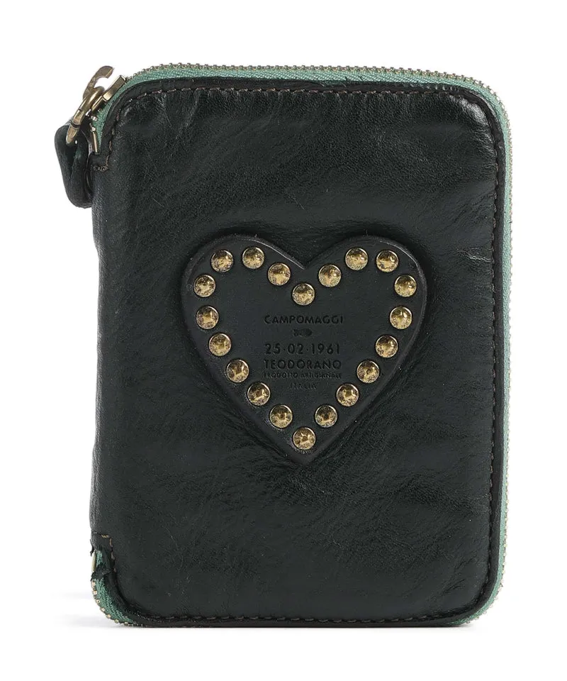 Campomaggi Monedero green bottle