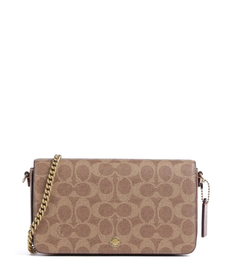 Coach Mila Monedero tan caramel